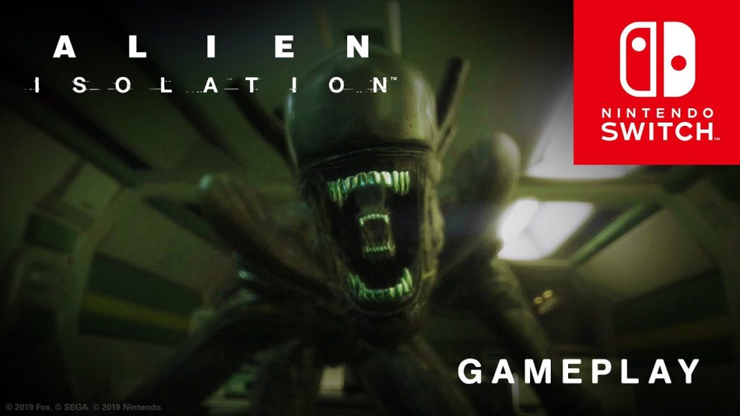 O gameplay de Alien: Isolation na Switch