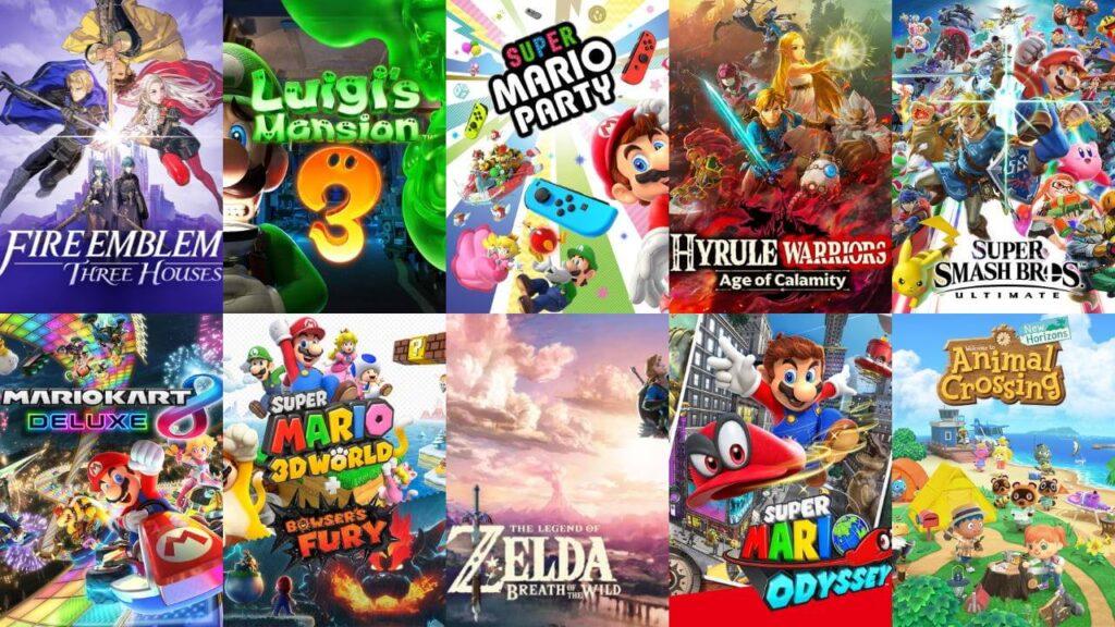 Melhores jogos do Nintendo Switch em 2021