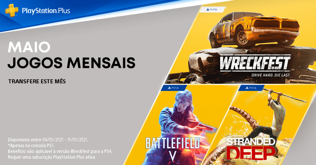 PS Plus Maio