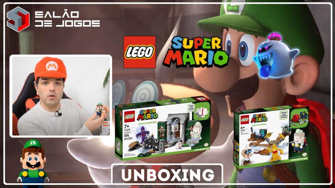 Lego Super Mario Luigi Mansion Unboxing