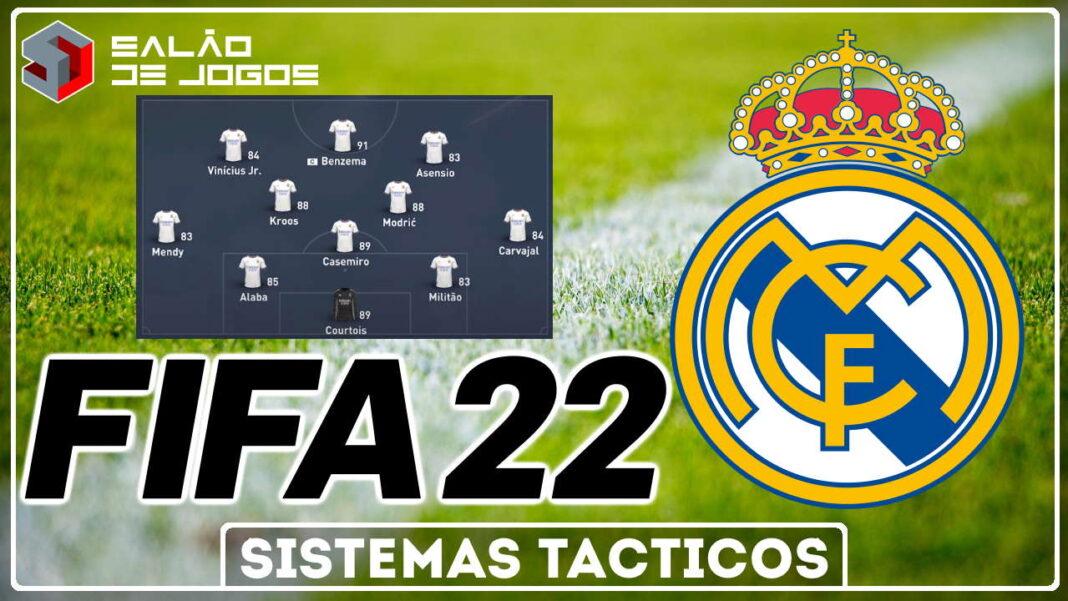 Sistemas Tácticos Real Madrid FIFA 22